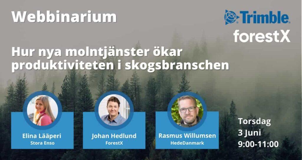 Sverigelansering: ForestX presenterar Connected Forest-sviten för Sverigemarknaden
