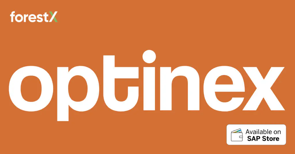 Optinex från ForestX nu tillgängligt på SAP® Store
